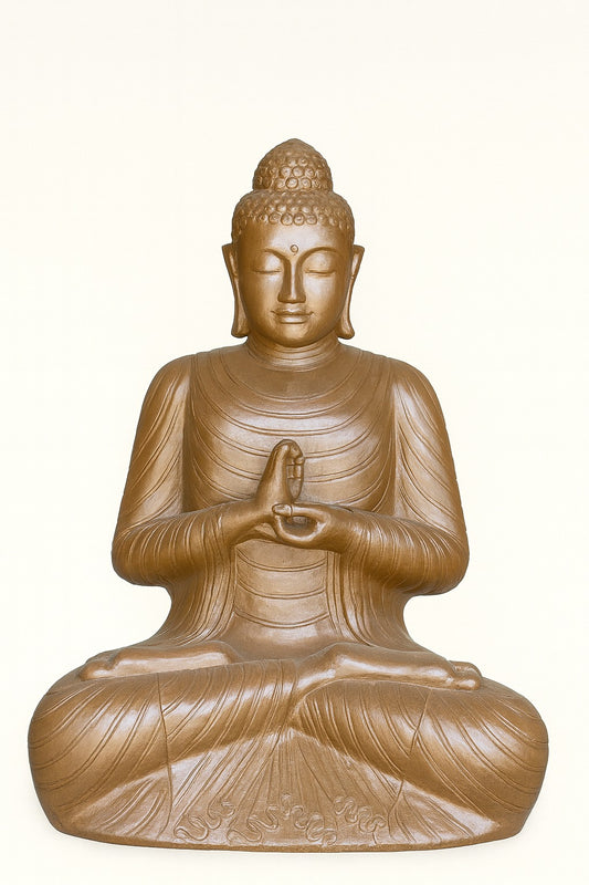 Sitting Buddha Lotus Chakra – 200cm (GRC)